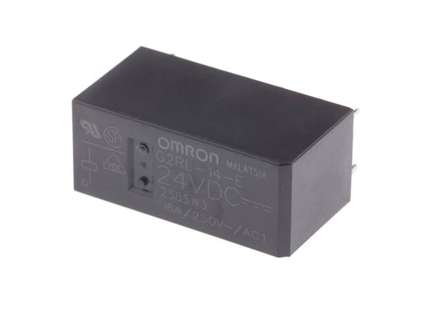 Omron G2RL-14-E-DC24 Powerrelæ 24 V/DC 16 A 1 x skiftekontakt 1 stk laukku