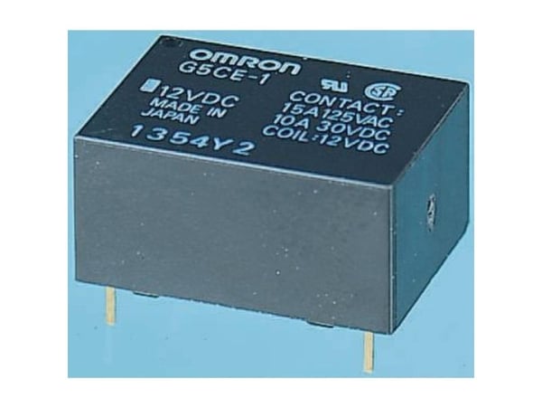 Omron G5CA-1A-E-DC12 effektrelé 12 V/DC 15 A 1 sluttkontakt 1 stk