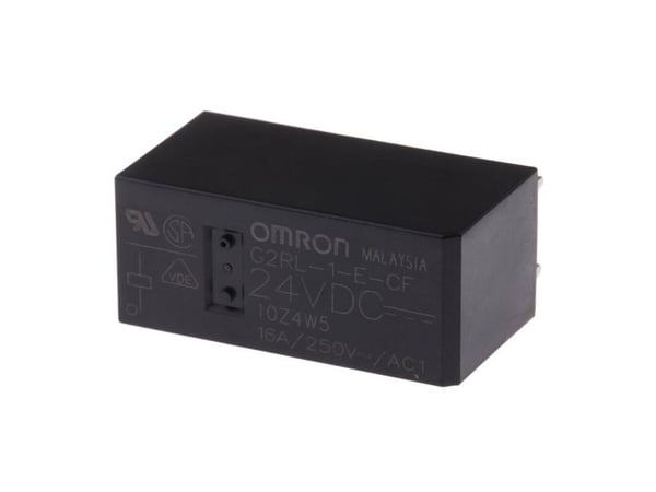 Omron G2RL-1-E-CF-DC24 Tehorele 24 V/DC 16 A 1 x vaihtokosketin 1 kpl Laukku