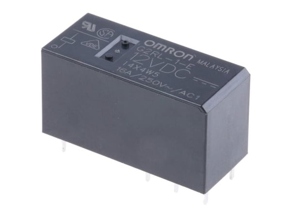 Omron G2RL-1-E-DC12 Tehorele 12 V/DC 16 A 1 x vaihtokosketin 1 kpl Laukku Pussi