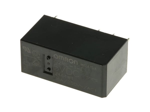 Omron G2RL-1-E-DC5 Tehorele 5 V/DC 16 A 1 x vaihtokosketin 1 kpl Laukku Pussi