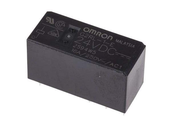 Omron G2RL-1-E-DC24 Tehorele 24 V/DC 16 A 1 x vaihtokosketin 1 kpl Laukku Pussi