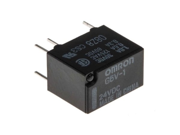 Omron G5V-1-DC24 Tehorele 24 V/DC 1 A 1 x vaihtokosketin 1 kpl Laukku