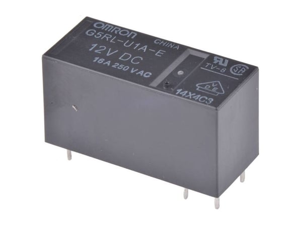 Omron G5RL-U1A-E-DC12 Powerrelæ 12 V/DC 16 A 1 x sluttekontakt 1 stk laukku