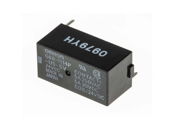 Omron G6B-1114P-US-SV-DC24 Virtalähde 24 V/DC 5 A 1 x sluttekontakt 1 stk Pussi