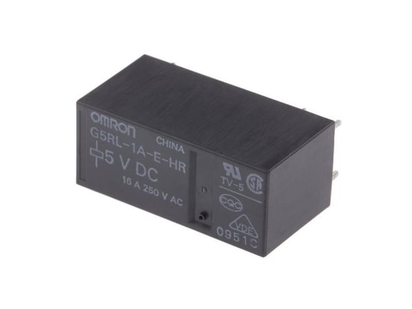 Omron G5RL-1A-E-HR-DC5 Tehorele 5 V/DC 5 A 1 x pääte kosketus 1 kpl Pussi