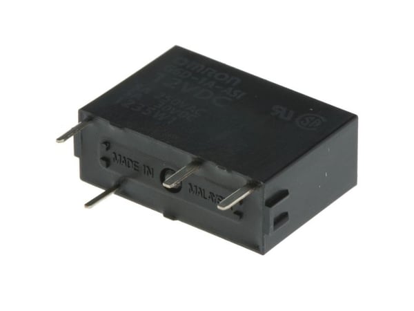 Omron G6D-1A-ASI-DC12 Tehorele 12 V/DC 5 A 1 x sulkukosketin 1 kpl Pussi