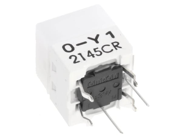 Omron B3W-9000-Y1N tryckknapp 24 V/DC 0,05 A tryckande 1 st