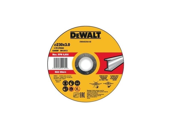 DeWALT DWA4525IA-AE, Metalli, 23 cm, 2,22 cm, 3 mm, DeWALT, 260 g
