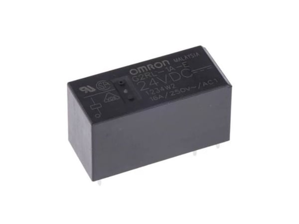 Omron G2RL-1A-E-PW1-DC12 effektrelé 12 V/DC 16 A, 1 x sluttekontakt