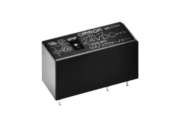 Omron G2RL-1-E-PW1-DC12 Tehorele 12 V/DC 16 A 1 x vaihtokosketin 1 kpl putki