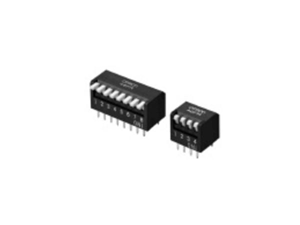 Omron A6FR-8101 DIP-bryter poltal 8 THT 1 stk Bag (DIP-kontakt)