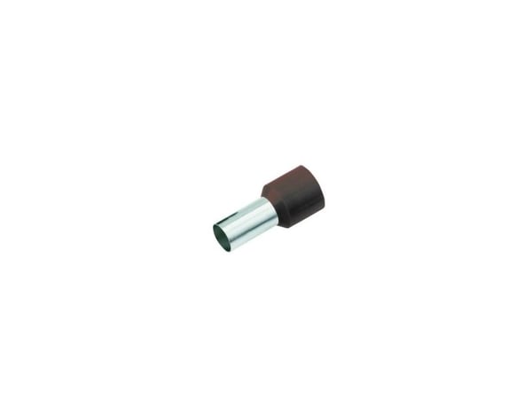 Cimco 180948, Päätyholkki, Peltipurkki, Suora, Musta, Metallinen, Kupari, 1,5 mm²