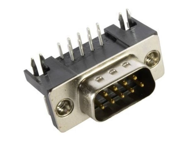 Harting 09 68 163 5812 kontaktforbindelse Antall poler: 9 lodding 1 stk