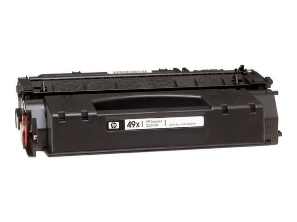 HP 49X - Høy ytelse - svart - original - LaserJet - tonerpatron (Q5949X) - for LaserJet 1320, 1320n, 1320nw, 1320t, 1320tn, 3390, 3392