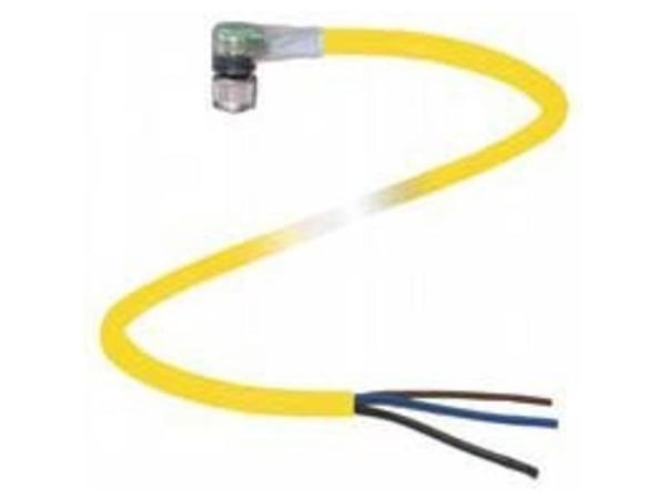 Pepperl+Fuchs 456518 Sensor-, ställdon-stik, 2 m Pol-tal (RJ): 3 1 st