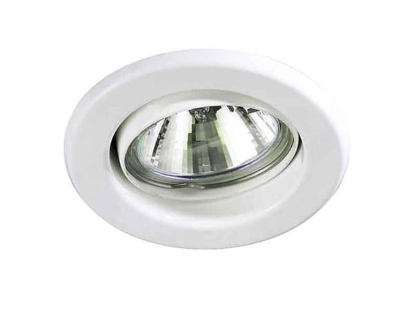 Brumberg 326107 innbyggingslys halogen GX5.3 50 W hvit