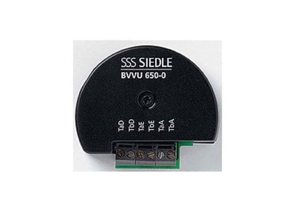 Siedle BVVU 650-0, Sort, Siedle, 0 - 40 °C