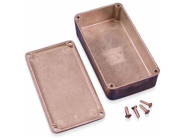Hammond Electronics 1590B universalkabinett 111 x 61 x 31,3 mm støpt aluminium