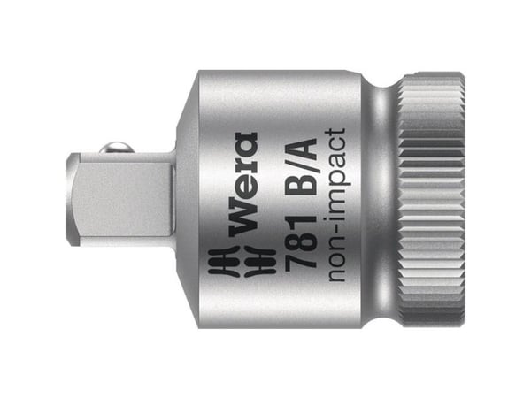Wera 781 B/C 05042673001 Sokkelbitsinnsats Drive (skrutrekker) 3/8 Utgang Ekstern firkant 1 stk.