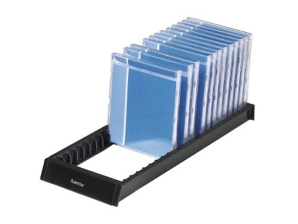 Hama CD Flipper for 22 CD - Medialager - plastikk - svart - 22 x CD