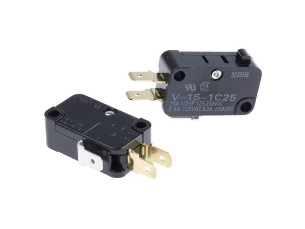 Omron V-15-1C25 Mikrokytkin 250 V/DC 15 A 1 x On/(On) 1 kpl Pussi