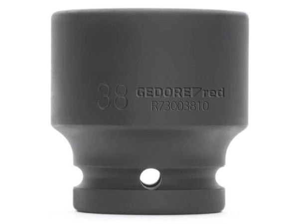 Gedore R73003010, Iskuhylsy, Musta, 3/4", Metrinen/brittiläinen, 20 mm, 3/4"