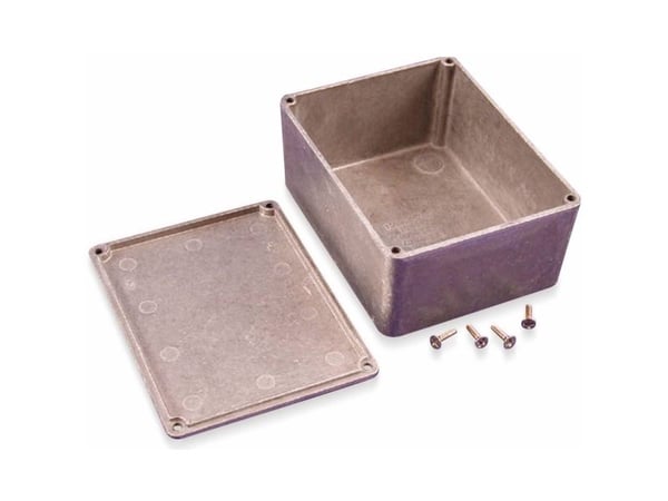 Hammond Electronics 1590C universalkabinett 119 x 94 x 56 aluminium, støpt aluminium (1 stk.)