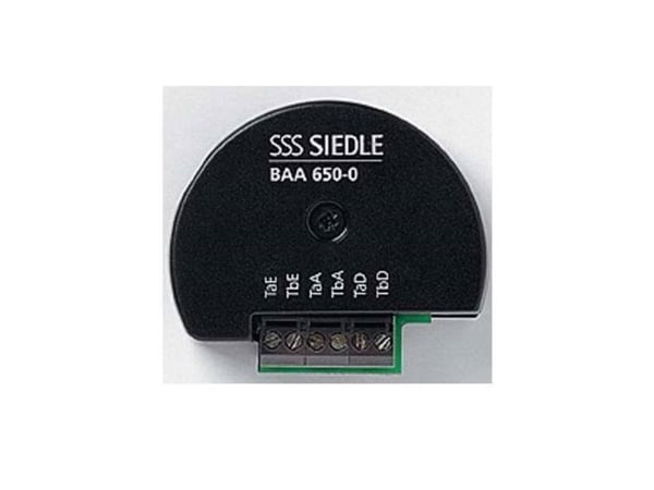 Siedle BAA 650-0, Sort, Siedle, 0 - 40 °C
