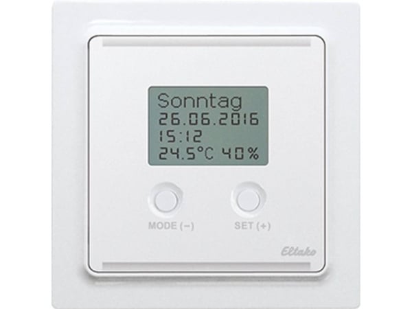 Eltako BUTH55ED/12V DC bus termohygrostat overflatemontert