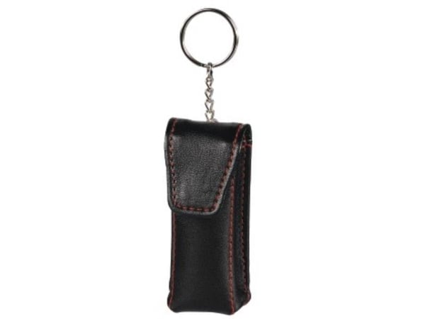 Hama USB Stick Case "Fashion", black, Lær, Svart, Rød, 30 mm, 20 mm, 77 mm, 1 stykker
