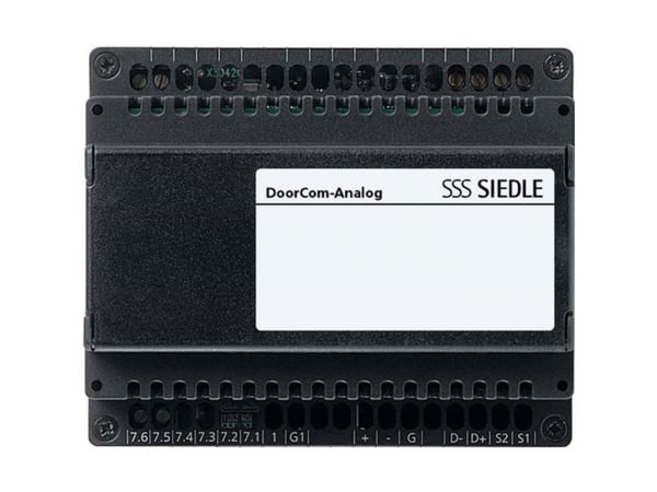 Siedle DCA 650-02, Tillträdeskontroll, Svart, Siedle, CE, 0 - 40 ° C, 107 mm