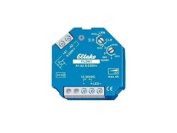 Eltako FLD61 trådløs PWM-LED-dimmerkontakt