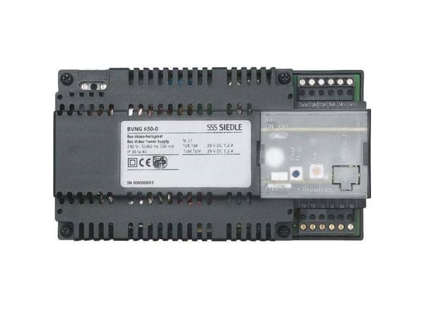 Siedle BVNG 650-0 DE, Sort, Siedle, CE, 0 - 40 °C, 162 mm, 60 mm