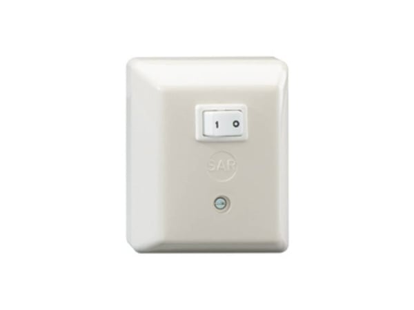 Rutenbeck 50010102, Pintakytkin, Valkoinen, IP20, RoHS, WEEE, 230 V, 50 Hz