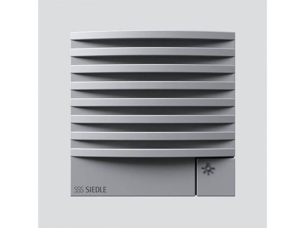 S. Siedle & Soehne dørhøyttalermodul TLM 611-02 SM sølv 6+N system (200036929-00)