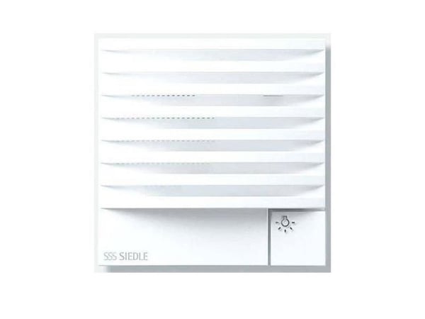 S. Siedle & Soehne dørhøyttalermodul TLM 611-02 W hvit 6+N-system (200036931-00)