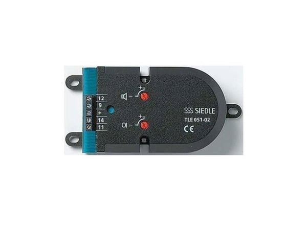Siedle TLE 051-02, Høyttalermodul, Sort, Siedle, CE, 124 mm, 31 mm
