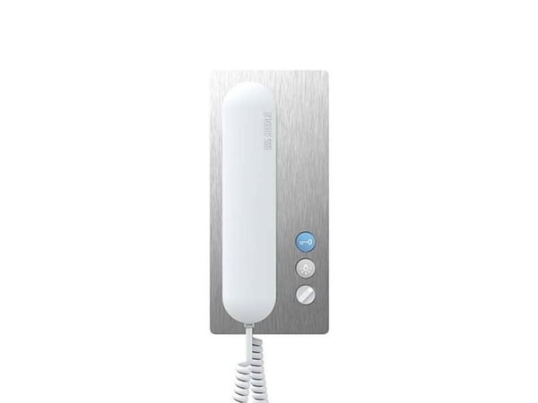 Intern telefon analog rustfritt stål/hvit HTA 811-0 E/W (200044628-00)