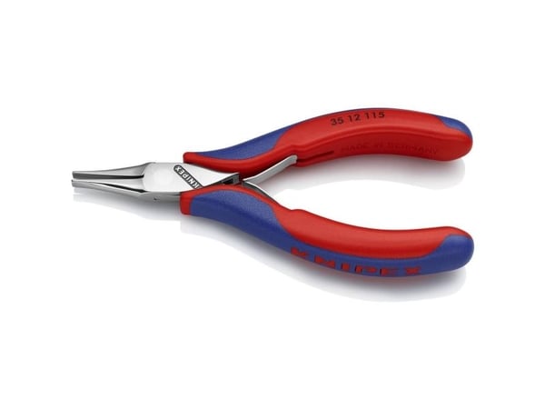 Knipex 35 12 115, Nesetang, 4 mm, 2,25 cm, Stål, Blå, Rød, 11,5 cm