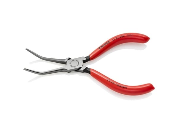 Knipex 31 21 160, Nesetang, 2,5 mm, 5,5 cm, Stål, Plast, Rød