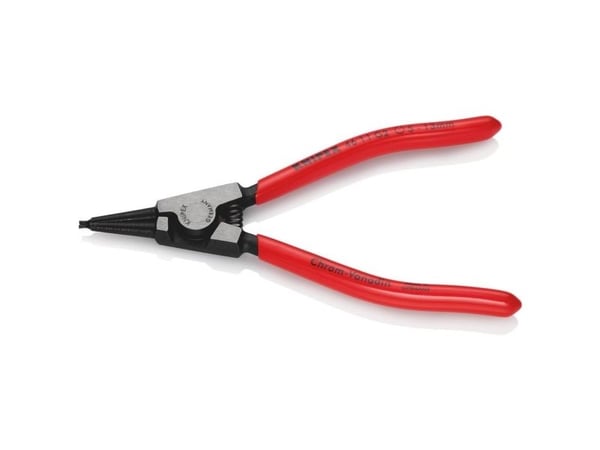 Knipex 46 11 G2, Låseringtang, Kromvanadiumstål, Plast, Rød, 140 mm, 85 g