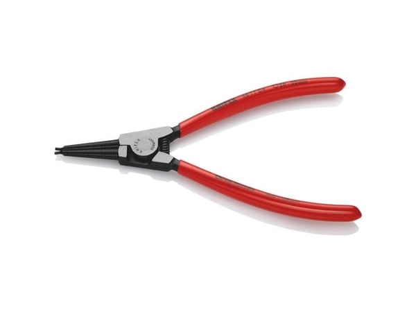 Knipex 46 11 G4, Låseringtang, Kromvanadiumstål, Plast, Rød, 180 mm, 134 g