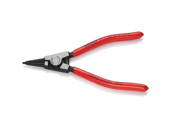 Knipex 46 11 G1, Låseringtang, Kromvanadiumstål, Plast, Rød, 140 mm, 85 g