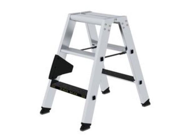 MUNK Günzburger Steigtechnik 43803 Aluminium trappestige Arbeidshøyde (maks.): 2,25 m 6,8 kg