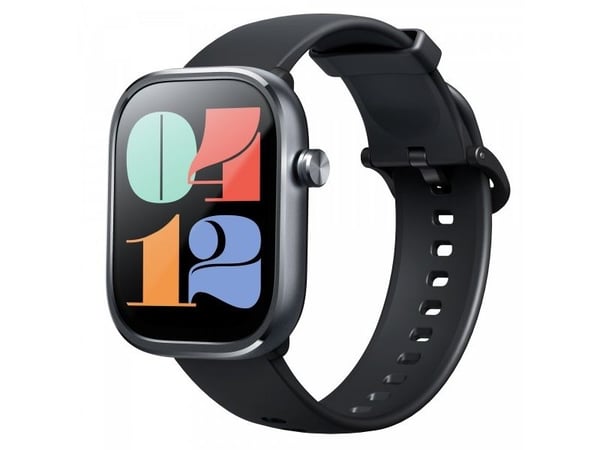 Mibro Watch C4 - Smartklokke med stropp - håndleddstørrelse: up to 248 mm - display 2.01" - Bluetooth - 45 g - svart