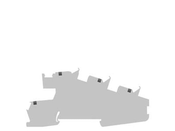 Siemens 8WH6001-4CF00, Harmaa, 100,9 mm, 16 g, 1 kpl, 45 mm, 102 mm