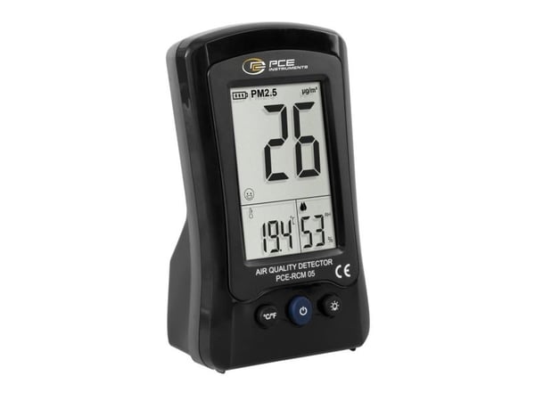Finstøv-måleapparat PCE Instruments PCE-RCM 05 Temperatur, Luftfugtighed