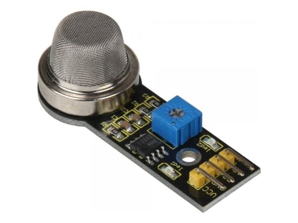 Joy-iT SEN-MQ5, Gass-sensor, Arduino/Raspberry Pi, Alle merker, Sort, 52 mm, 20 mm