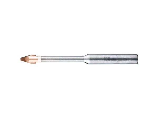 ALPEN Bor 30000600100, Bor, 6 mm, 11,5 cm, Glass, Porselen, Fliser, Grå, 1 stk